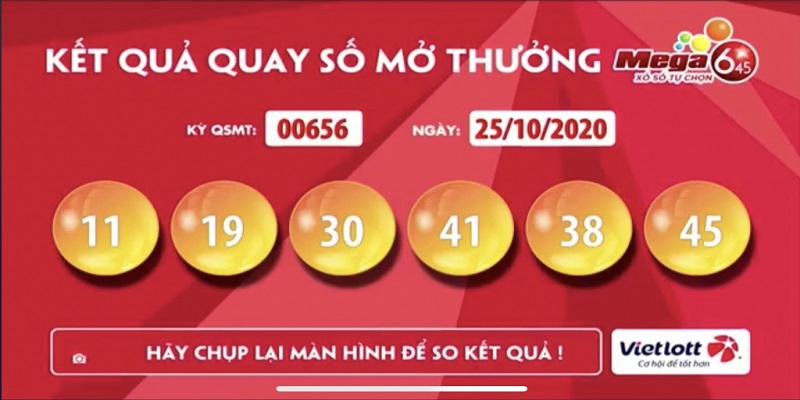 Bật mí kinh nghiệm chiến thắng mega 6/45